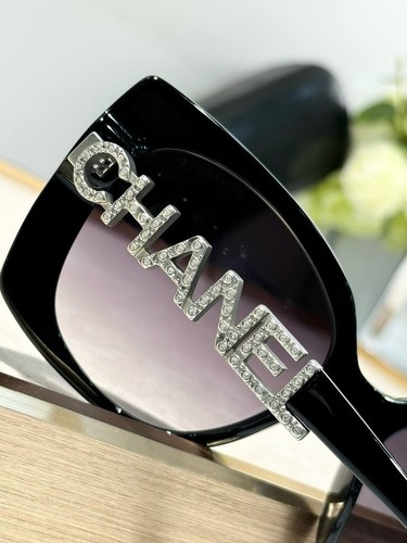 Occhiali sole chanel - chanel, neri